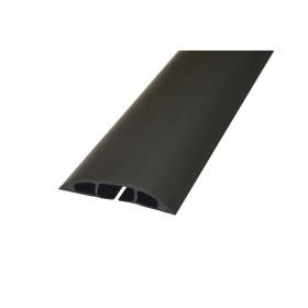 D Line Light Duty Floor Cable Cover 60mm x 9m Black 445185 F