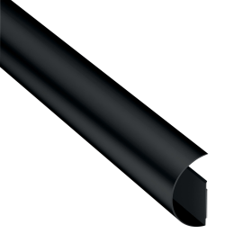 D Line Self Adhesive Cable Tidy 50mm x 25mm x 1m Black 2 Pack 762067 F