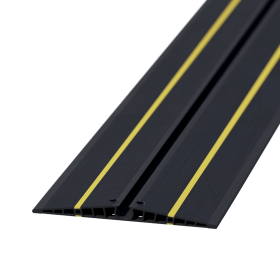D Line Ultra Cable Cover 2m PVC Black Yellow 883177 F