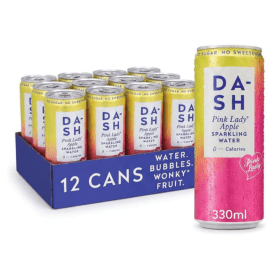 Dash Pink Lady Apple Sparkling Water 330ml 12 Pack DSH73110 F