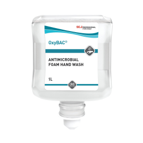Deb OxyBAC Antibacterial Foam Hand Wash Refill 1 Litre 6 Pack 392313 F