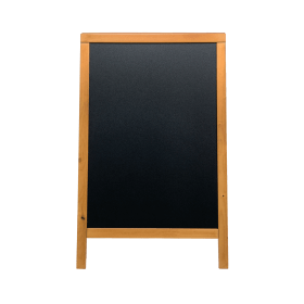 Deflecto A Frame Chalkboard 850mm x 545mm x 440mm Teak DF91455 F