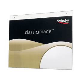 Deflecto A3 Landscape Wall Sign Holder 141613 F