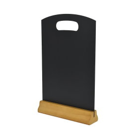Deflecto A4 Countertop Chalkboard Information Display 498626 F