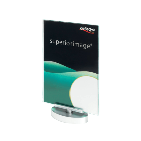 Deflecto A4 Swivel Sign Holder Clear 105558 F