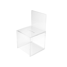 Deflecto Suggestion Box with Sign Holder 140672 F