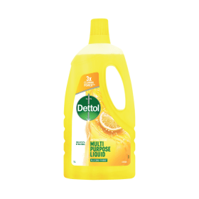 Dettol Multipurpose Cleaning Liquid Antibacterial Citrus 1 Litre 770894 F