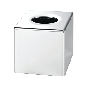 Devon Cube Tissue Box Holder Chrome 6 Pack 918205 F