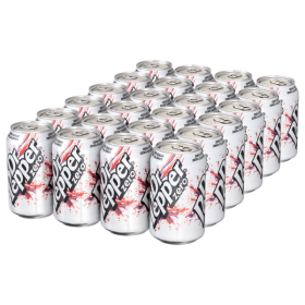 Dr Pepper Zero Fizzy Drink 330ml 24 Pack 518006 F