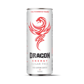Dragon Energy Sugar Free Can 250ml 24 Pack 893784 F