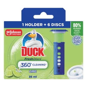 Duck Fresh Toilet Disc Starter Pack Lime 5 Pack C011173 PX39557 F