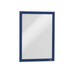 Durable A4 Duraframe Adhesive Dark Blue 2 Pack 380902 F