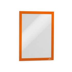 Durable A4 Duraframe Adhesive Orange 2 Pack 456099 F