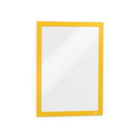 Durable A4 Duraframe Adhesive Yellow 2 Pack 817558 F