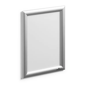 Durable A4 Snap Frame Silver DB73552 F