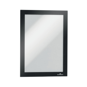 Durable A5 Infoframe Duraframe Self Adhesive Black 2 Pack 252458 F