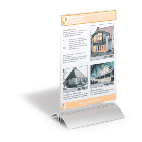 Durable A5 Table Display Presenter Clear 103154 F