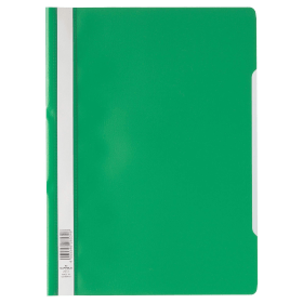 Durable Clear View A4 Folder Green 227mm x 310mm 25 Pack 468286 F