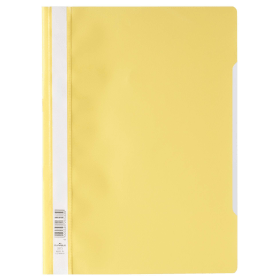 Durable Clear View A4 Folder Yellow 25 Pack 596428 F