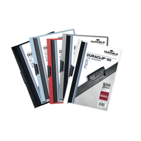 Durable Clip Folder DURACLIP 60 A4 Assorted 25 Pack 2209 00 565357 F