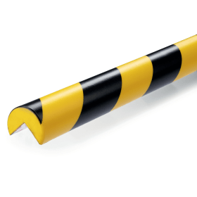 Durable Corner Protection Profile C25R Yellow Black 5 Pack 815930 F