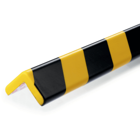 Durable Corner Protection Profile C35 Yellow Black 5 Pack 815932 F