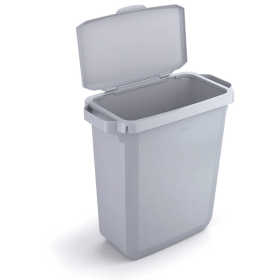 Durable DURABIN Bin Grey Hinged Lid 60 Litres Grey VEH2022012 829165 F