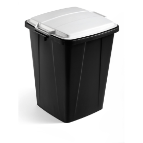 Durable DURABIN Bin Grey Lid 90 Litres Grey Black VEH2023031 829176 F
