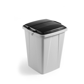 Durable DURABIN Bin Lid 90 Litres Black Grey VEH2012033 829181 F