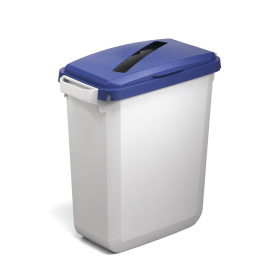 Durable DURABIN Bin Slot Lid 60 Litres Blue Grey VEH2023020 829156 F
