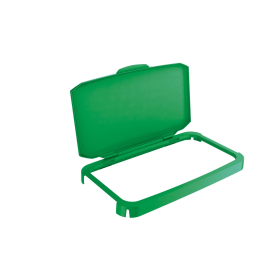 Durable DURABIN Hinged Lid 60 Litres Green 1800500020 885292 F