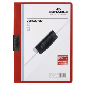 Durable DURAQUICK A4 Folder Red 20 Pack 136054 F