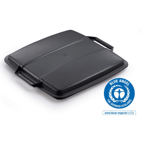 Durable Durabin Eco Lid 90 Litres Black 880084 F