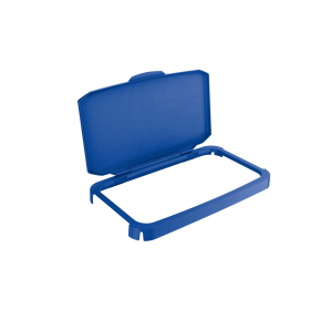 Durable Durabin Hinged Lid 60 Litres Blue 885291 F