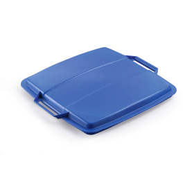 Durable Durabin Lid 90 Litres Blue 281309 F