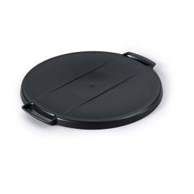 Durable Durabin Round Bin Lid 40 Litres Black 880119 F