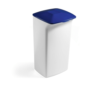 Durable Durabin Square Lid 40 Litres Blue 281294 F