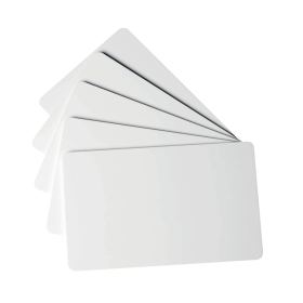 Durable Duracard Standard Blank Cards 0.76mm White 100 Pack 445450 F