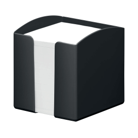 Durable ECO Memo Pad Cube 800 Sheets 93mm x 93mm Black 753930 F