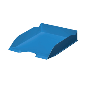 Durable ECO Recycled Plastic Stackable Letter Tray A4 Blue 775606 753925 F