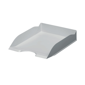 Durable ECO Recycled Plastic Stackable Letter Tray A4 Grey 775610 753926 F
