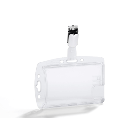 Durable Enclosed 2 ID Holder Clear 25 Pack 456103 F