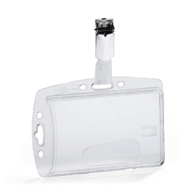Durable Enclosed ID Holder Clear 25 Pack 133895 F