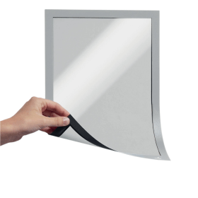 Durable Infoframe Duraframe Magnetic A4 Silver 5 Pack 462724 F