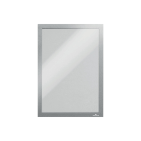 Durable Infoframe Duraframe Self Adhesive A4 Silver 10 Pack 468252 F
