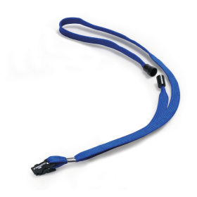 Durable Lanyard Blue 10mm 10 Pack 150586 F