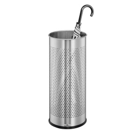 Durable Metal Umbrella Stand Silver 885281 F