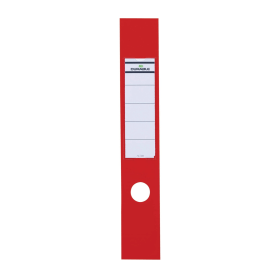 Durable Ordofix Self Adhesive Spine Labels 60mm x 390mm Red 10 Pack 105858 F