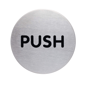 Durable PICTO Push Sign 65mm 129438 F
