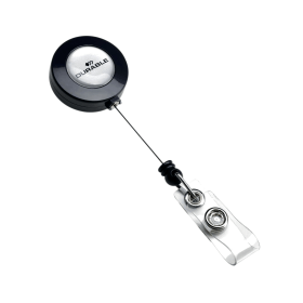 Durable Secure Retractable Clip Badge Reel for ID Cards and Keys 10 Pack 137123 F